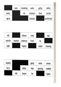 Bingo cards for word bingo