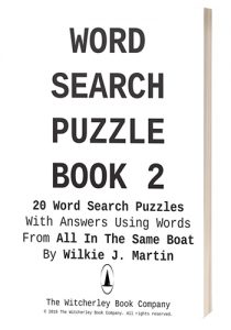 Cover of word search puzzle pdf book